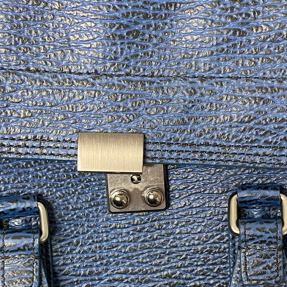 3.1 Phillip Lim medium pashli satchel in lapis - Picture 7 of 10